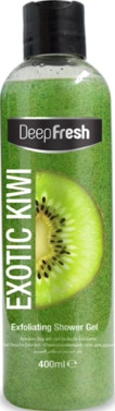Deep Fresh tusfürdő 400 ml Exfoliating-Exotic Kiwi-S166(DFR.KIW.400)08489-12/#